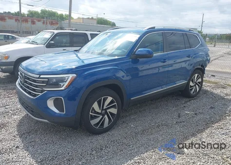 2025 Volkswagen Atlas 2.0T Sel from USA, damaged, VIN 1V2BR2CA6SC512943